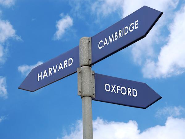 Oxbridge admission or US College admission?